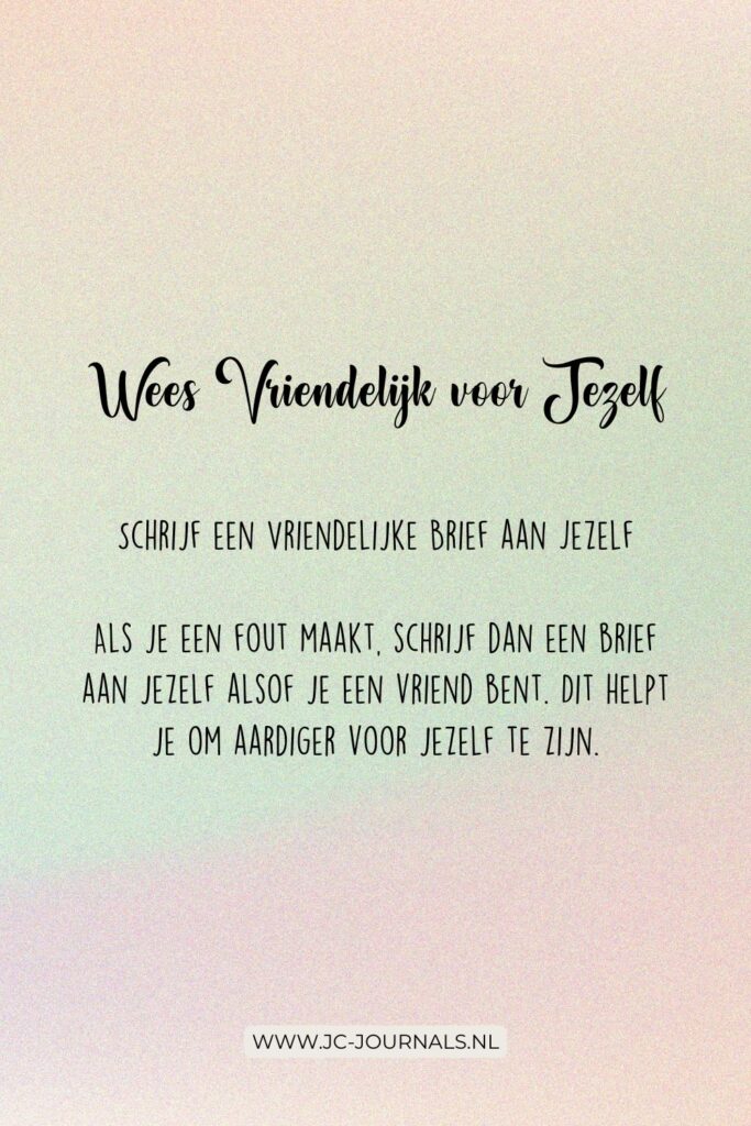 zelfacceptatie 